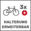 Thule Fahrradträger für 3 Fahrräder